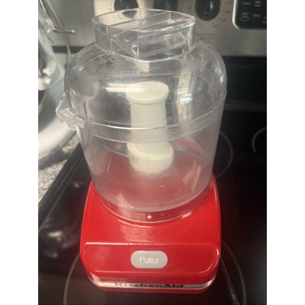 KitchenAid Chef's Chopper Mini Food Processor KFC3100ER2 Used in Good Condition